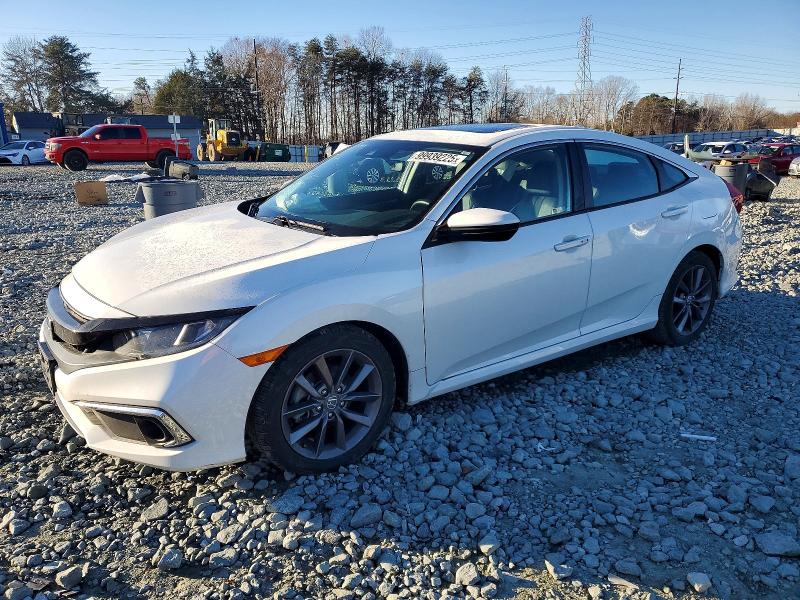 HONDA CIVIC EXL 2020 with VIN 19XFC1F70LE205339 - Photo from auction