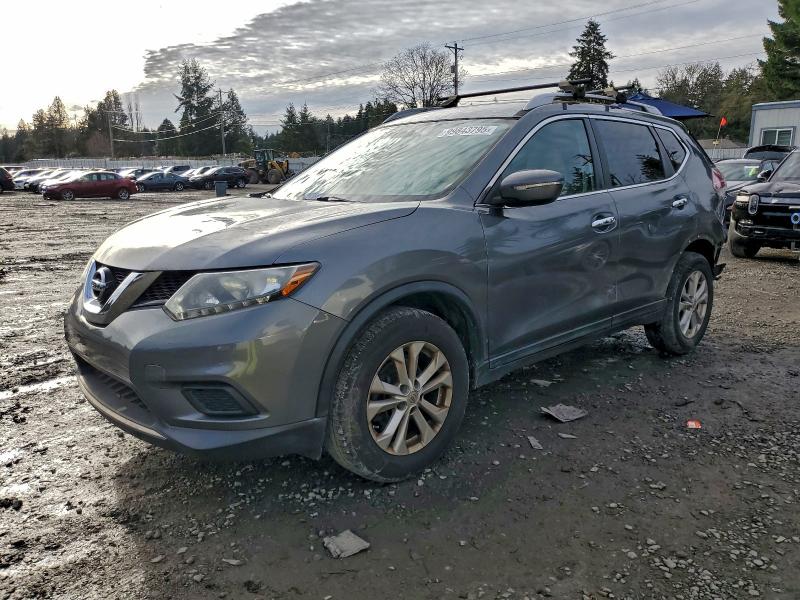 NISSAN ROGUE S 2015 with VIN 5N1AT2MT5FC900424 - Photo from auction