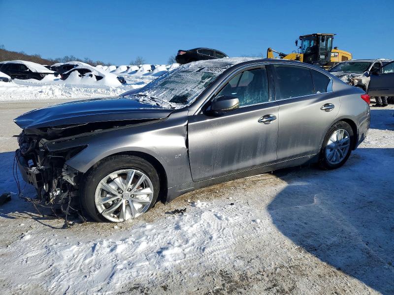 INFINITI Q50 BASE 2015 with VIN JN1BV7AR7FM423971 - Photo from auction
