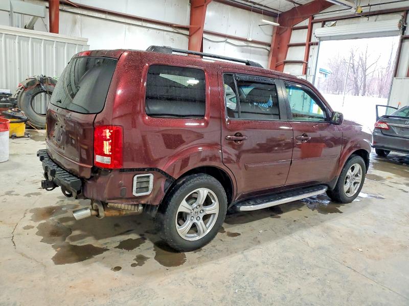 Photo 3 from auction – 2013 HONDA PILOT EXL with VIN 5FNYF4H56DB015103