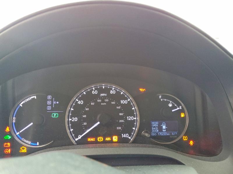 Photo 9 from auction – 2014 LEXUS CT 200 with VIN JTHKD5BH0E2185805