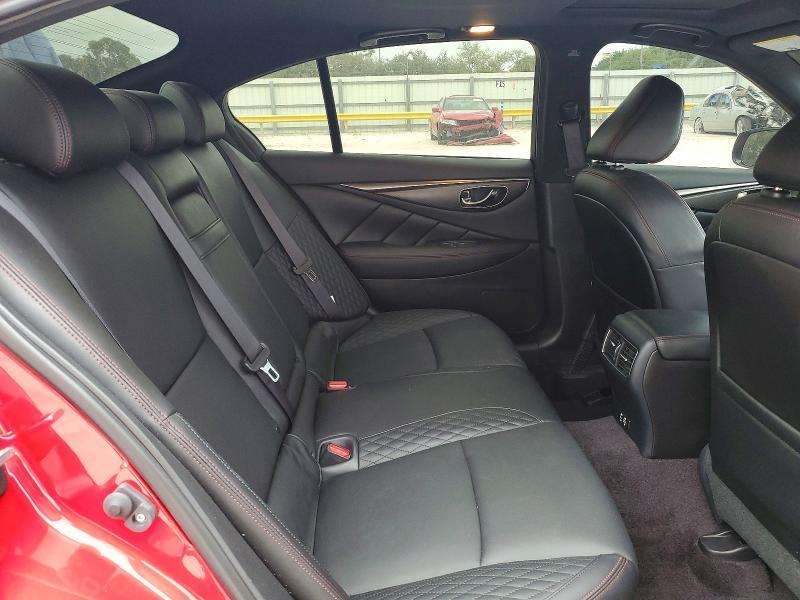 Photo 10 from auction – 2024 INFINITI Q50 with VIN JN1FV7DP3RM660411