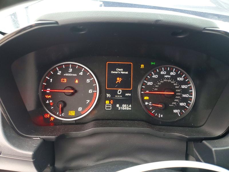 Photo 9 from auction – 2023 SUBARU WRX with VIN JF1VBAA63P9815104