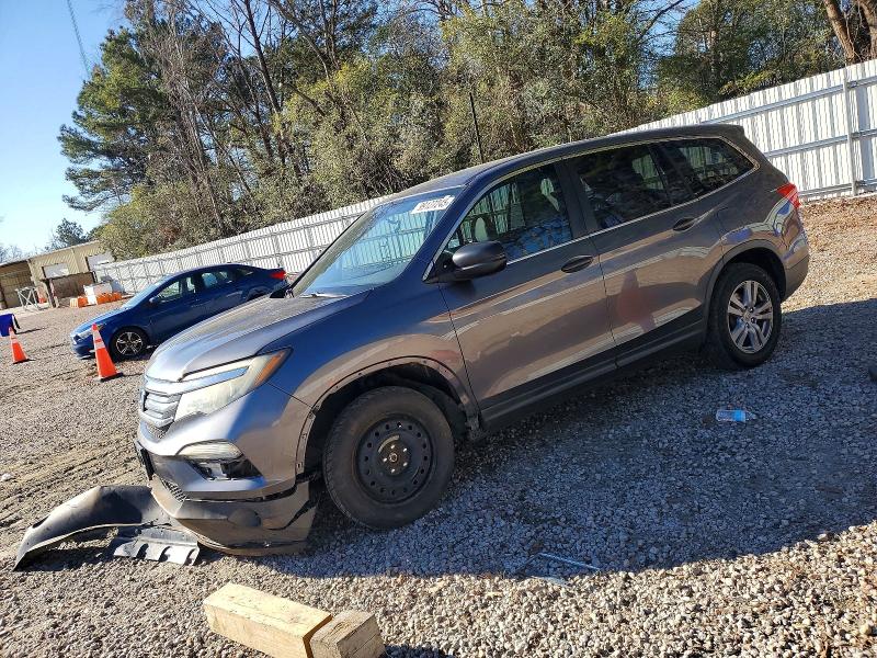 HONDA PILOT LX 2016 with VIN 5FNYF6H19GB089080 - Photo from auction