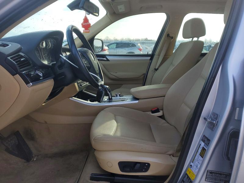 Photo 7 from auction – 2012 BMW X3 XDRIVE2 with VIN 5UXWX5C50CL722564