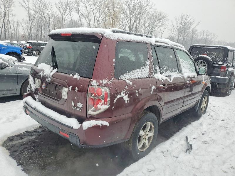 Photo 3 from auction – 2008 HONDA PILOT EXL with VIN 5FNYF18678B028214