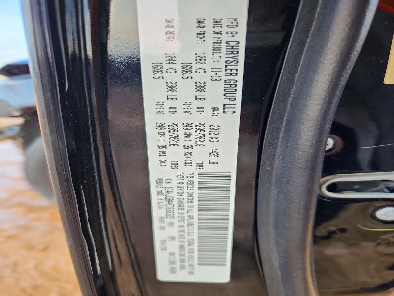 Photo 14 from auction – 2014 JEEP COMPASS with VIN 1C4NJCBA4ED666322