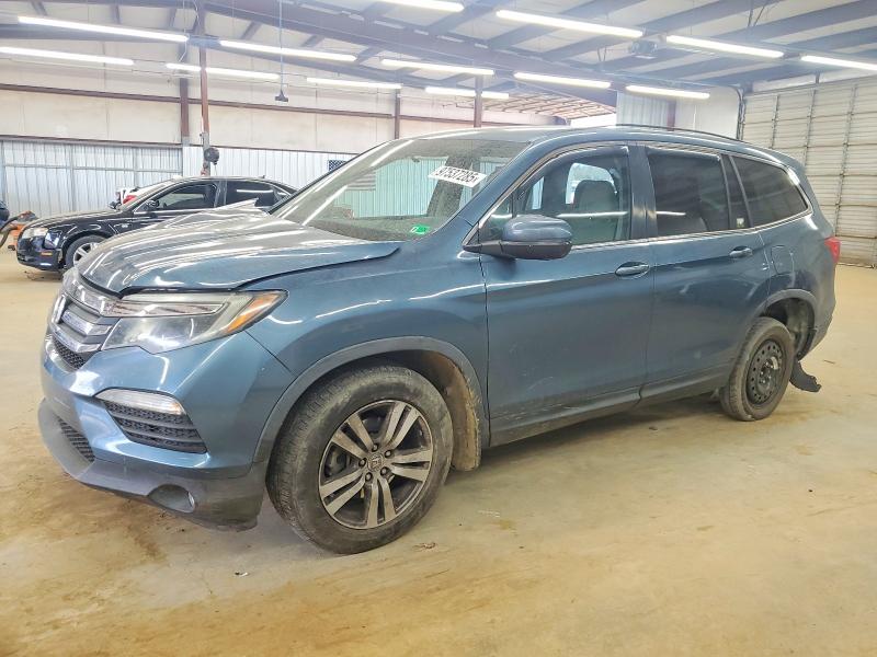 HONDA PILOT EX 2016 with VIN 5FNYF5H36GB043752 - Photo from auction