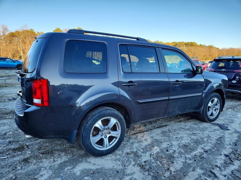 Photo 3 from auction – 2013 HONDA PILOT EXL with VIN 5FNYF4H50DB077922