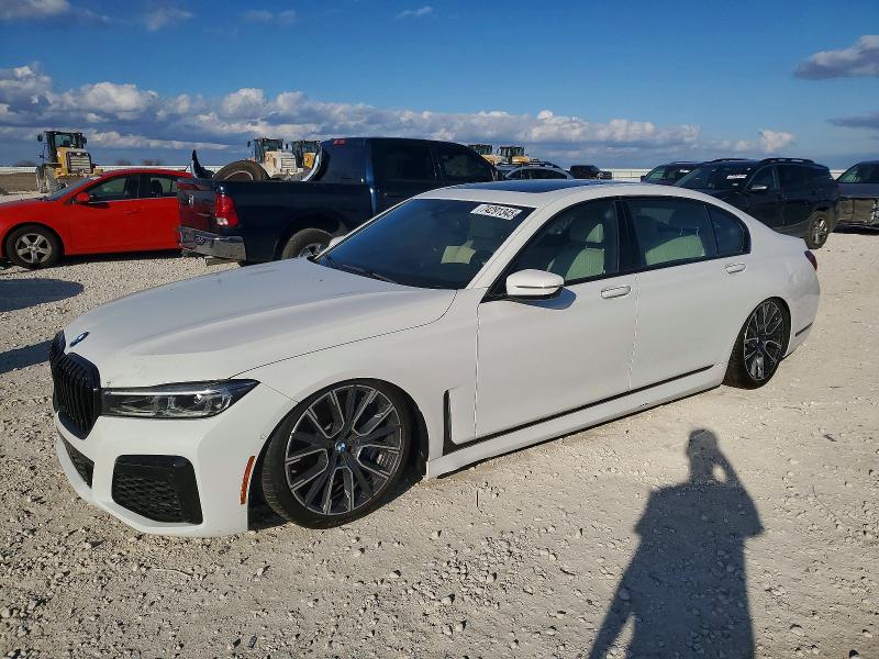 BMW 740 I 2021 with VIN WBA7T2C07MCF88819 - Photo from auction