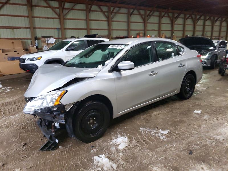 NISSAN SENTRA S 2015 with VIN 3N1AB7AP5FL662206 - Photo from auction