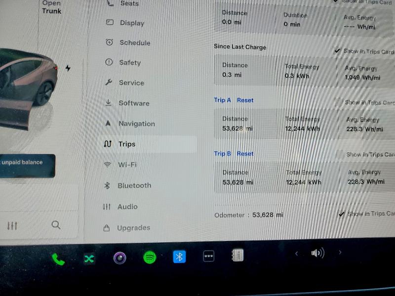 Photo 9 from auction – 2023 TESLA MODEL 3 with VIN 5YJ3E1EA9PF674794