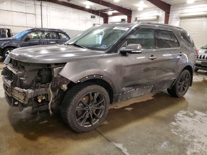 FORD EXPLORER X 2017 with VIN 1FM5K8D86HGD88848 - Photo from auction