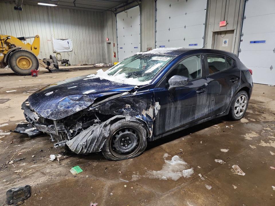 MAZDA 3 2014 with VIN JM1BM1K74E1155407 - Photo from auction
