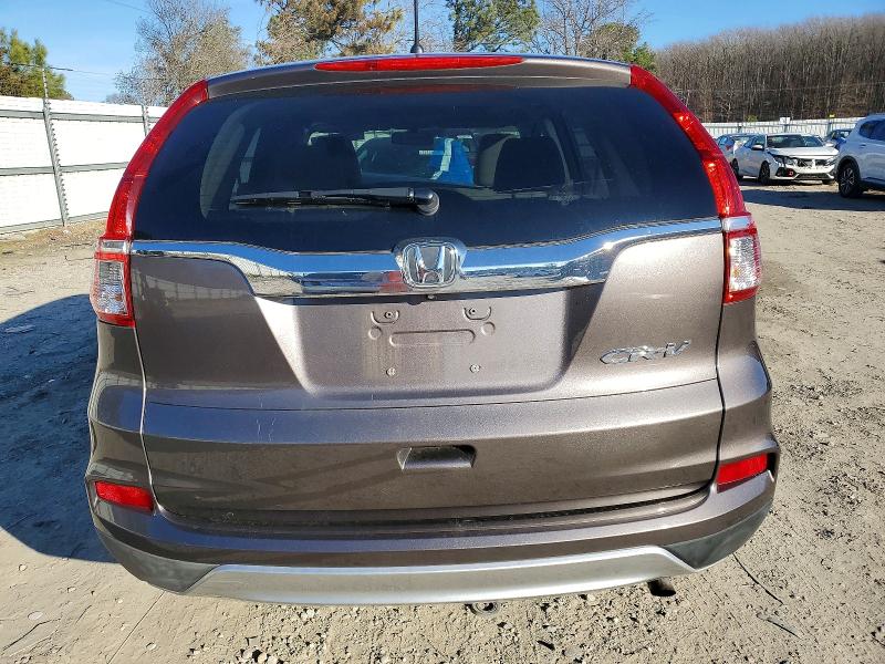 Photo 6 from auction – 2016 HONDA CR-V EX with VIN 2HKRM3H59GH504752