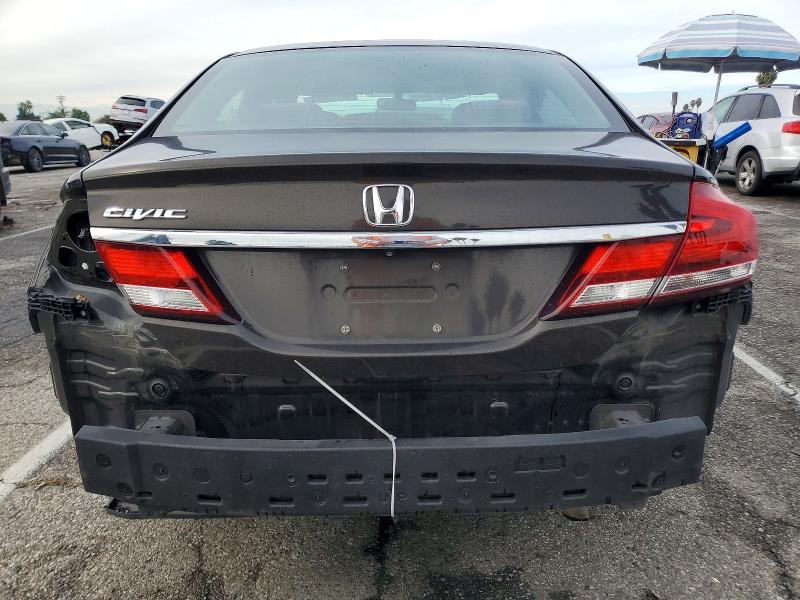 Photo 6 from auction – 2013 HONDA CIVIC EX with VIN 19XFB2F84DE270374