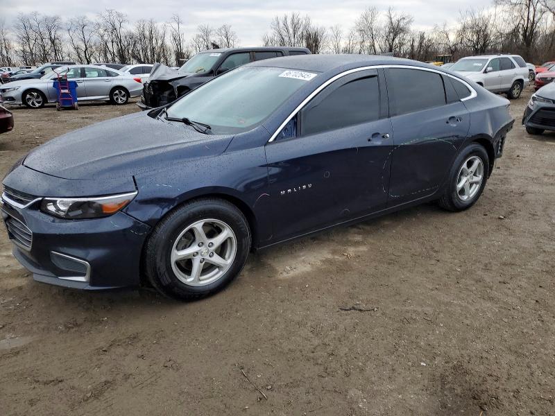CHEVROLET MALIBU LS 2018 with VIN 1G1ZB5ST4JF112393 - Photo from auction