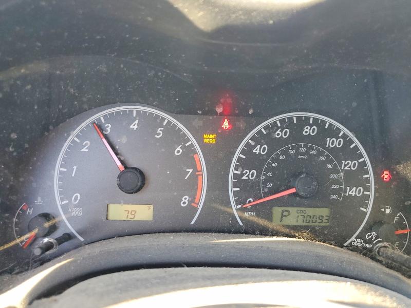 Photo 9 from auction – 2012 TOYOTA COROLLA BA with VIN 5YFBU4EE7CP025805