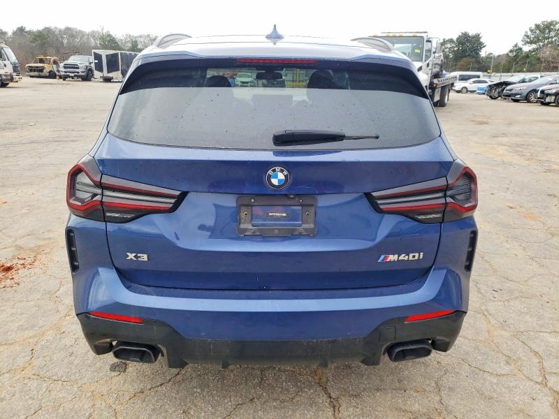 Photo 6 from auction – 2022 BMW X3 M40I with VIN 5UX83DP02N9J40804