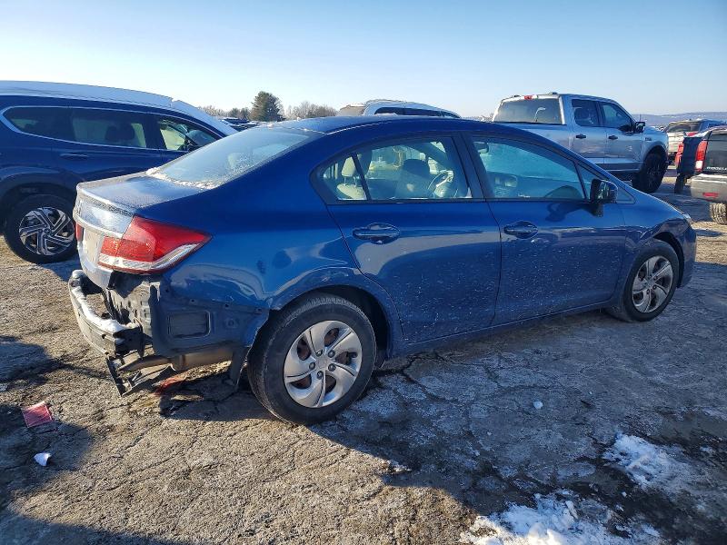 Photo 3 from auction – 2014 HONDA CIVIC LX with VIN 19XFB2F55EE254059
