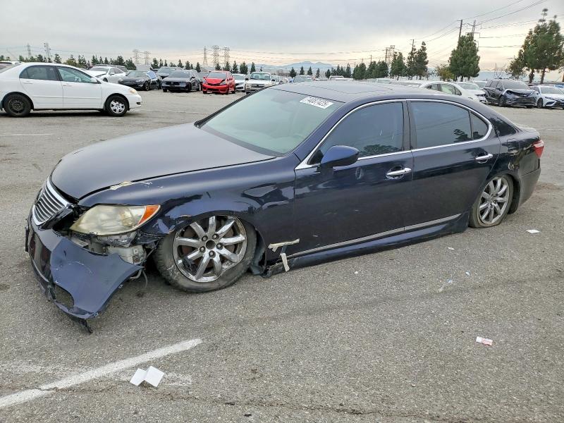 LEXUS LS 460L 2007 with VIN JTHGL46F575014996 - Photo from auction