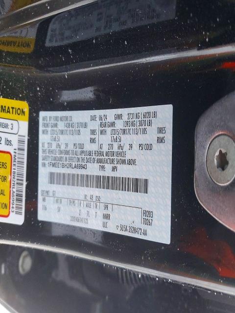 Photo 14 from auction – 2024 FORD BRONCO with VIN 1FMEE1BH2RLA69943