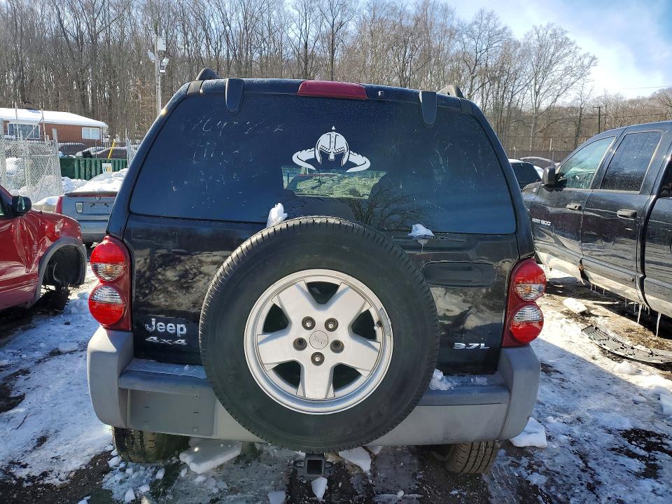 Photo 6 from auction – 2005 JEEP LIBERTY SP with VIN 1J4GL48K25W519682