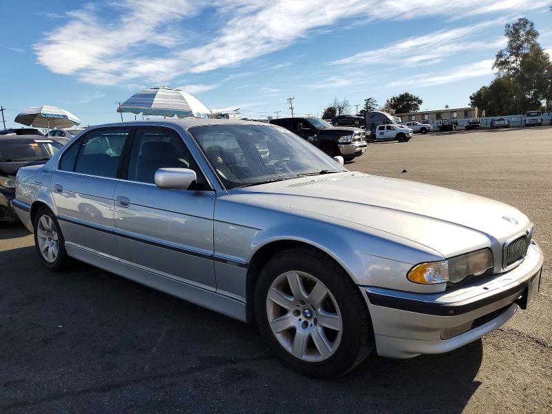 Photo 4 from auction – 2001 BMW 740 IL with VIN WBAGH83461DP18101