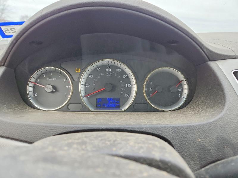 Photo 9 from auction – 2009 HYUNDAI SONATA SE with VIN 5NPEU46F29H522352