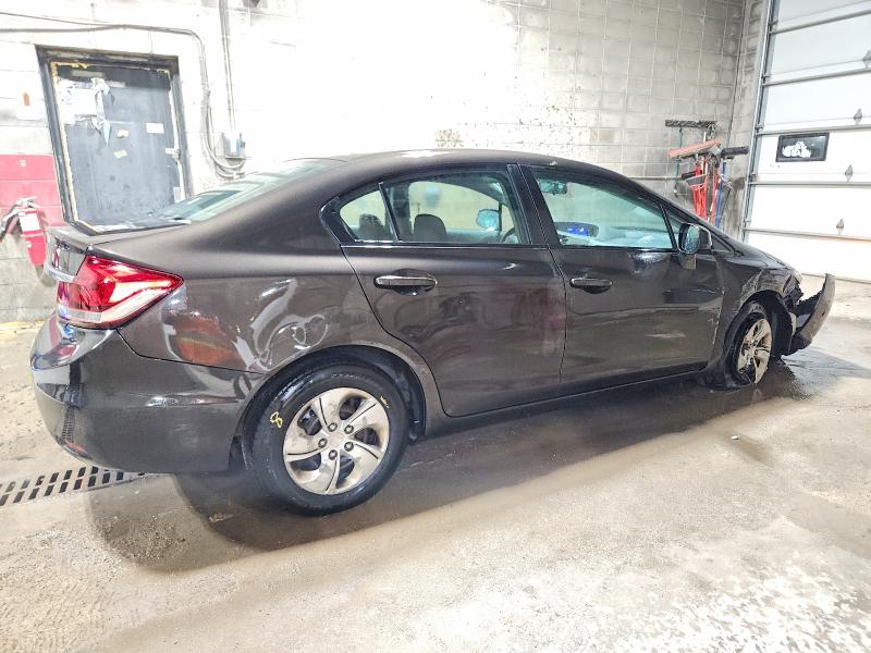 Photo 3 from auction – 2013 HONDA CIVIC with VIN 19XFB2F52DE015406