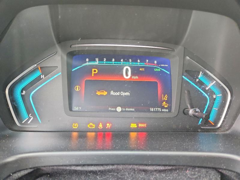 Photo 9 from auction – 2018 HONDA ODYSSEY with VIN 5FNRL6H95JB045474