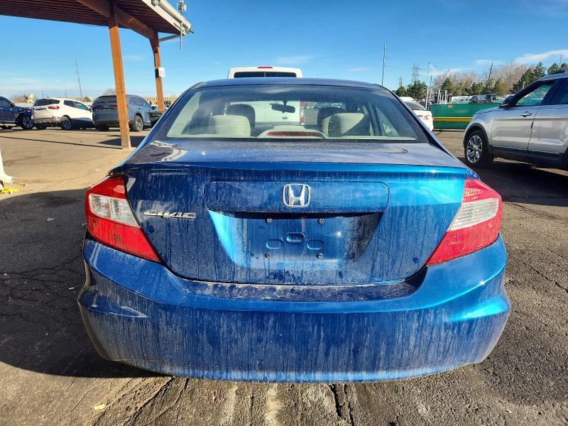 Photo 6 from auction – 2012 HONDA CIVIC EX with VIN 19XFB2F88CE020991