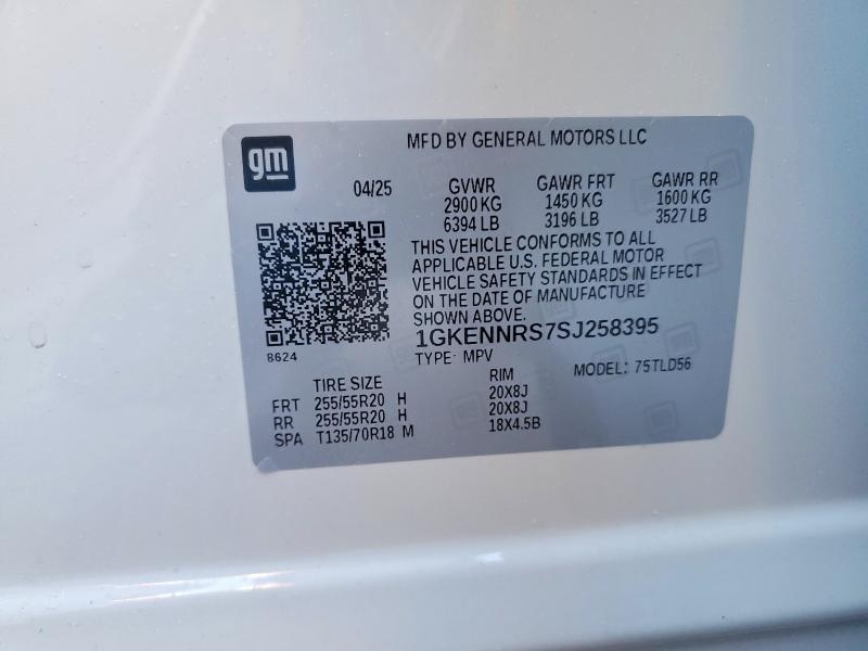 Photo 14 from auction – 2025 GMC ACADIA ELE with VIN 1GKENNRS7SJ258395