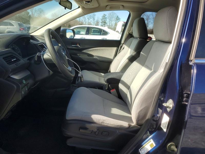 Photo 7 from auction – 2016 HONDA CR-V EX with VIN 3CZRM3H58GG719249