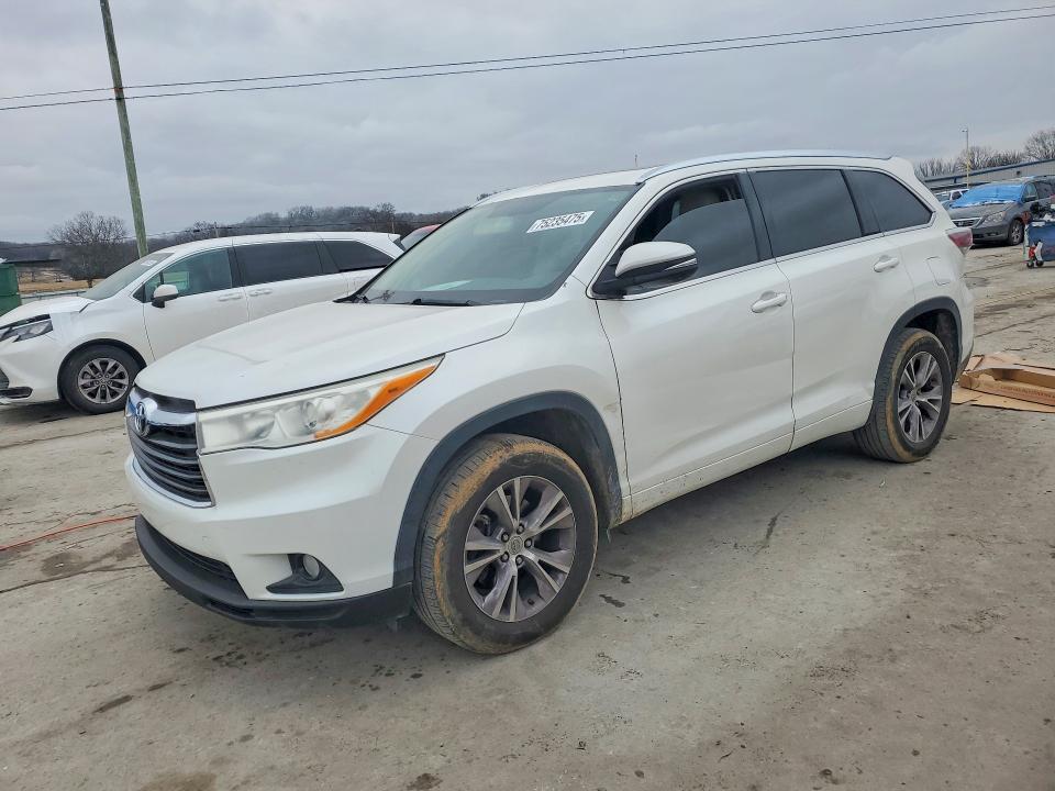 TOYOTA HIGHLANDER 2014 with VIN 5TDKKRFH6ES024859 - Photo from auction