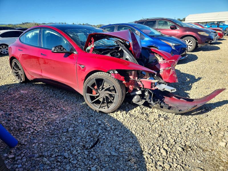 Photo 4 from auction – 2024 TESLA MODEL 3 with VIN 5YJ3E1ET1RF834378