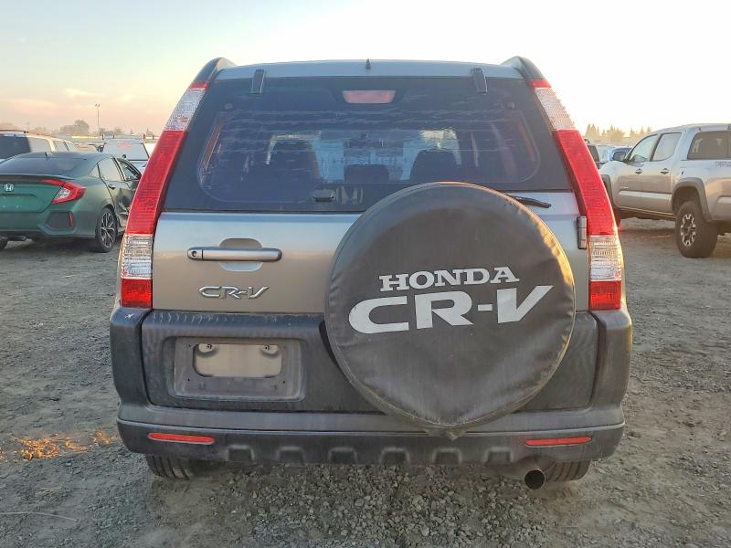 Photo 6 from auction – 2006 HONDA CR-V LX with VIN JHLRD685X6C009720