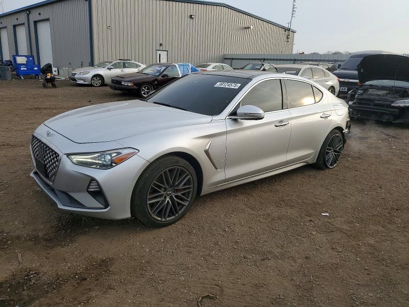 GENESIS G70 2019 with VIN KMTG34LE7KU034955 - Photo from auction