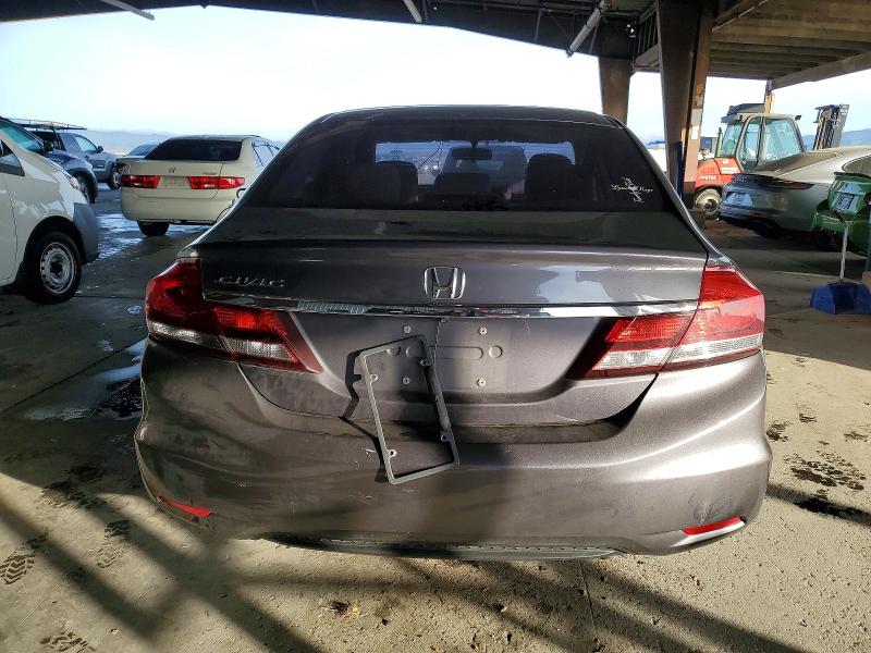 Photo 6 from auction – 2014 HONDA CIVIC with VIN 19XFB2F56EE270450