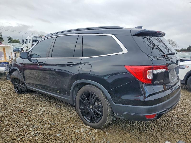 Photo 2 from auction – 2021 HONDA PILOT SE with VIN 5FNYF5H22MB032590