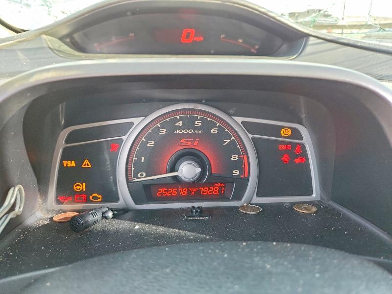 Photo 9 from auction – 2007 HONDA CIVIC SI with VIN 2HGFA55567H700878