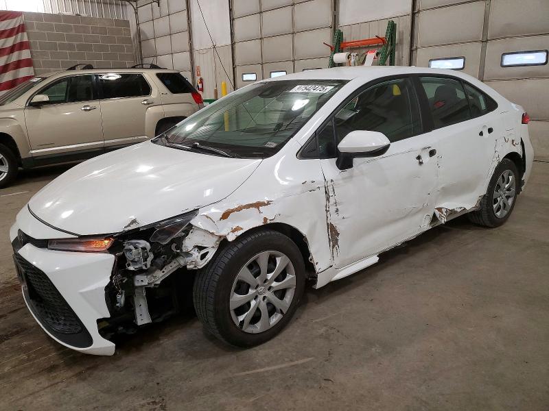 TOYOTA COROLLA LE 2022 with VIN 5YFEPMAE9NP298368 - Photo from auction