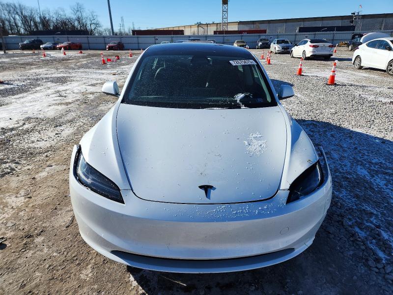 Photo 5 from auction – 2025 TESLA MODEL 3 with VIN 5YJ3E1EB2SF000505
