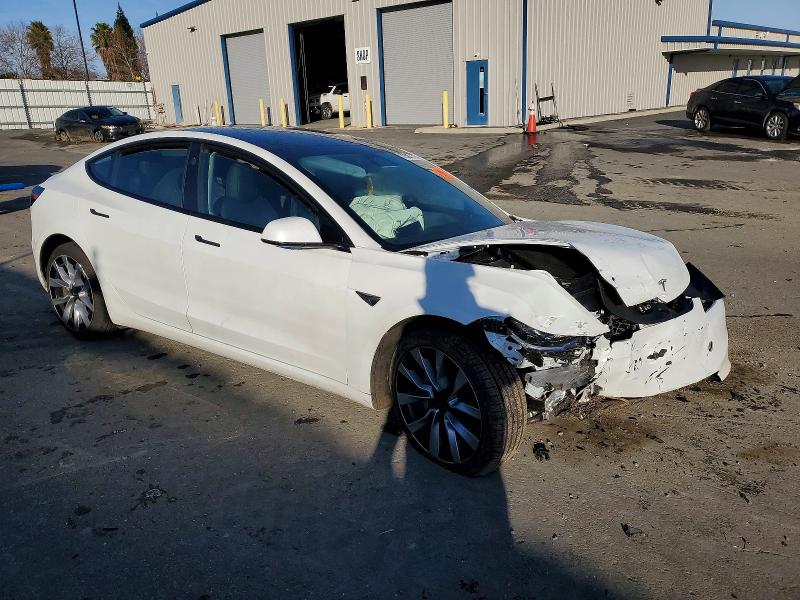 Photo 4 from auction – 2025 TESLA MODEL 3 with VIN 5YJ3E1EA8SF075460