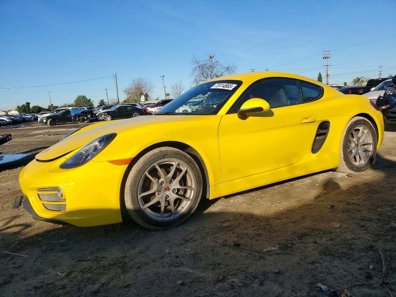 PORSCHE CAYMAN 2014 with VIN WP0AA2A86EK171011 - Photo from auction