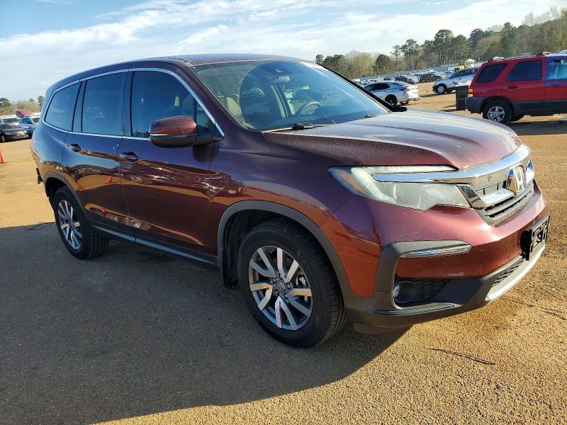 Photo 4 from auction – 2021 HONDA PILOT with VIN 5FNYF5H34MB027657