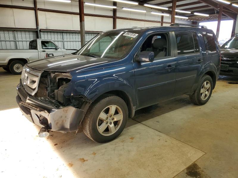 HONDA PILOT EXL 2011 with VIN 5FNYF4H54BB030051 - Photo from auction