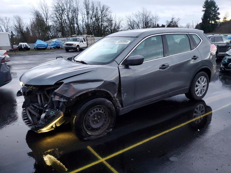 NISSAN ROGUE S 2016 with VIN 5N1AT2MV3GC757900 - Photo from auction