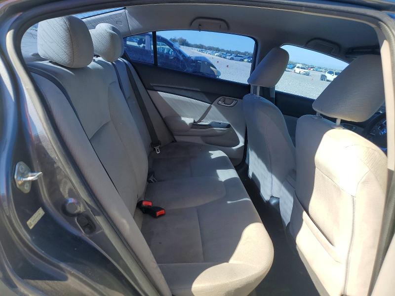 Photo 10 from auction – 2013 HONDA CIVIC LX with VIN 19XFB2F5XDE011538