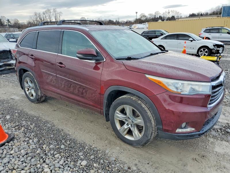 Photo 4 from auction – 2014 TOYOTA HIGHLANDER with VIN 5TDDKRFH8ES014231